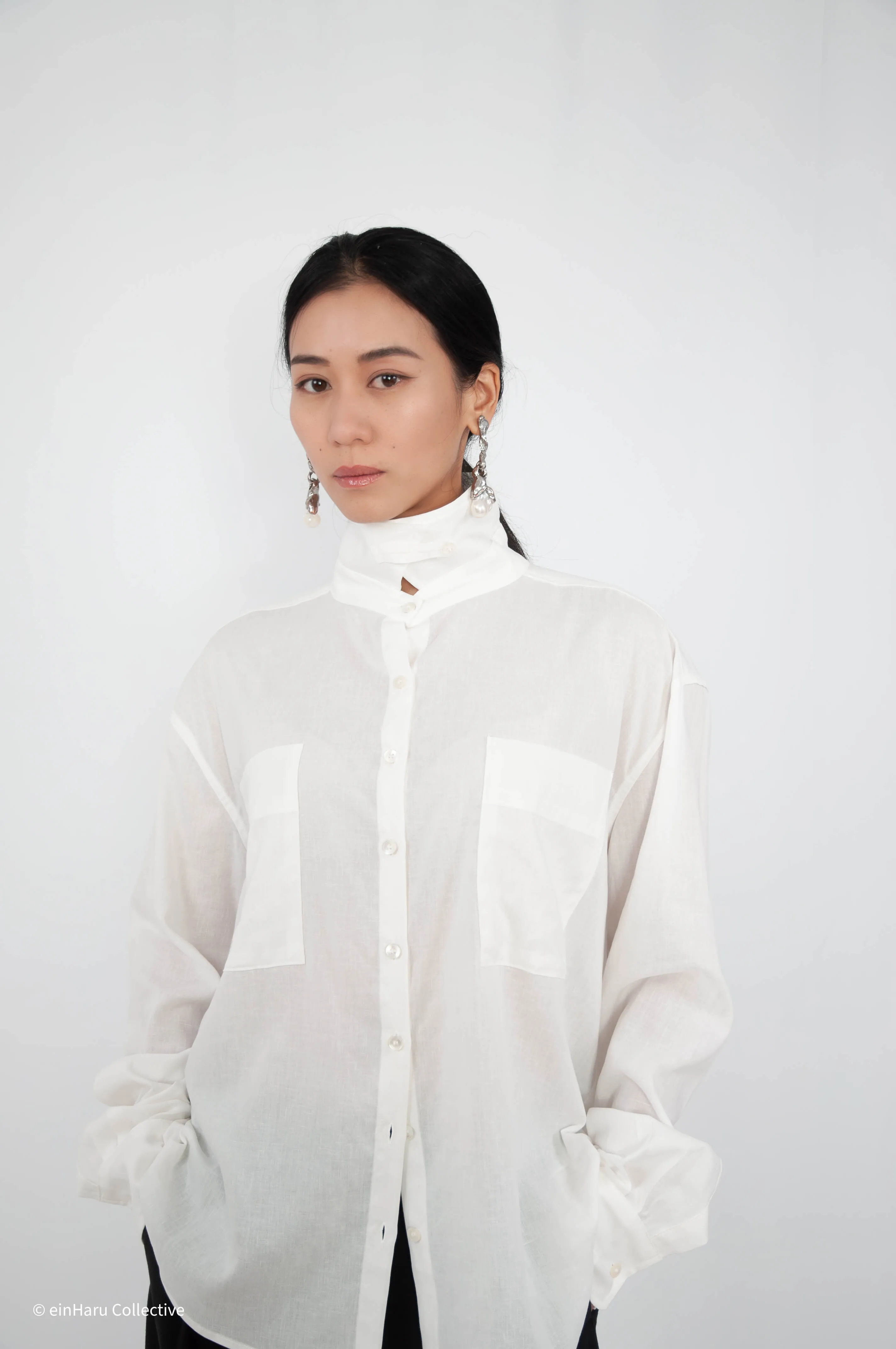 How to style an oversized shirt, einHaru Collective Berlin