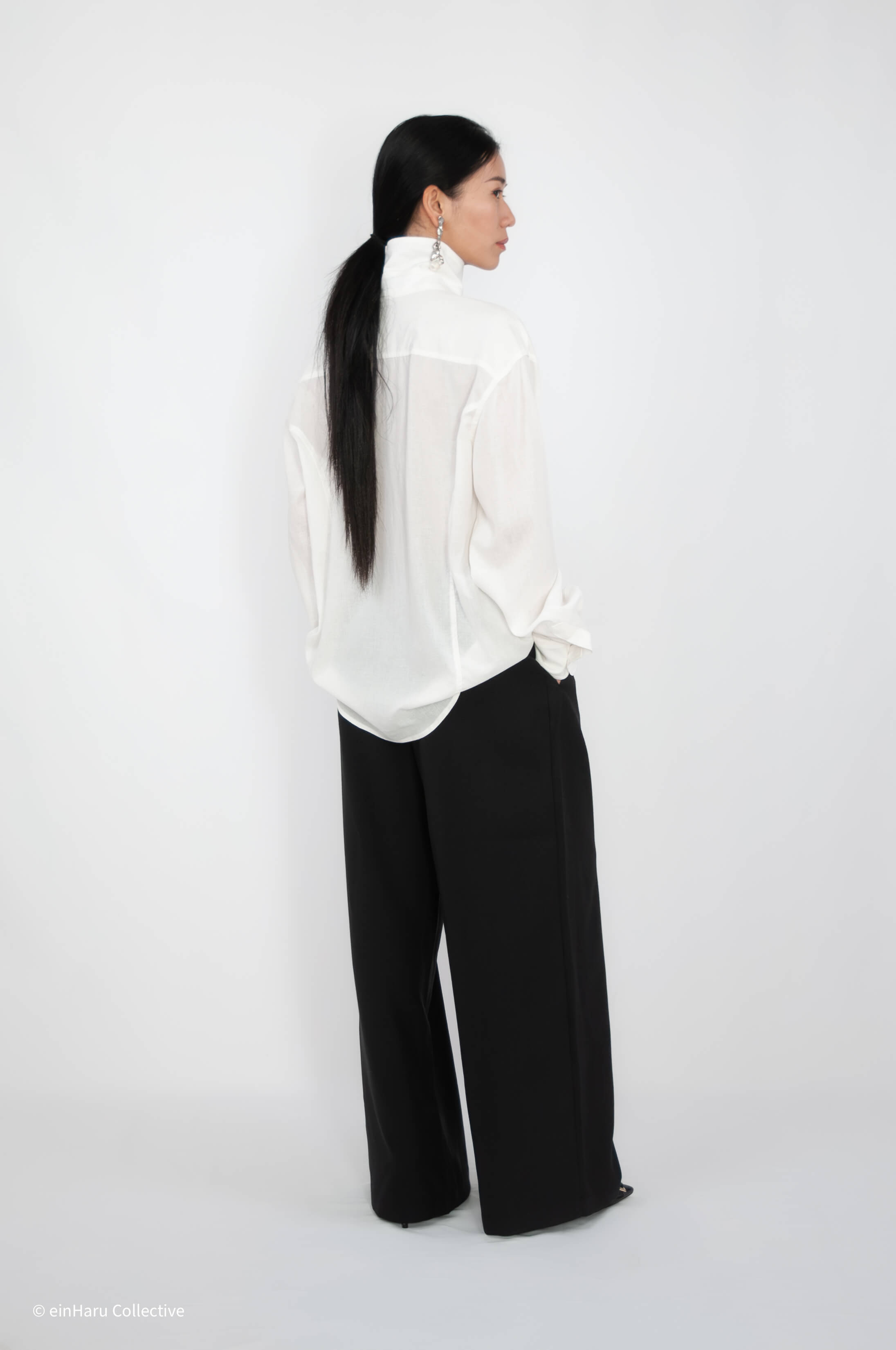 Bijo Shirt — quiet luxury fashion — einHaru Collective